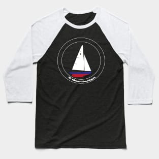 X ONE-DESIGN (UK) Sailboat Baseball T-Shirt